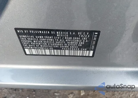 2024 Volkswagen Jetta 1.5T Se из США, поврежденный, VIN 3VWEM7BU2RM026108